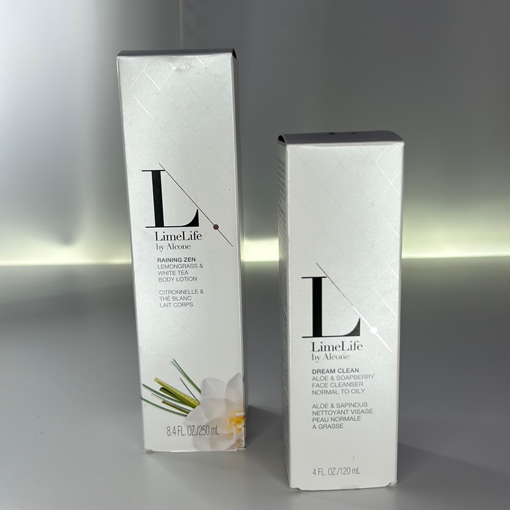 lime life not used body lotion and face wash